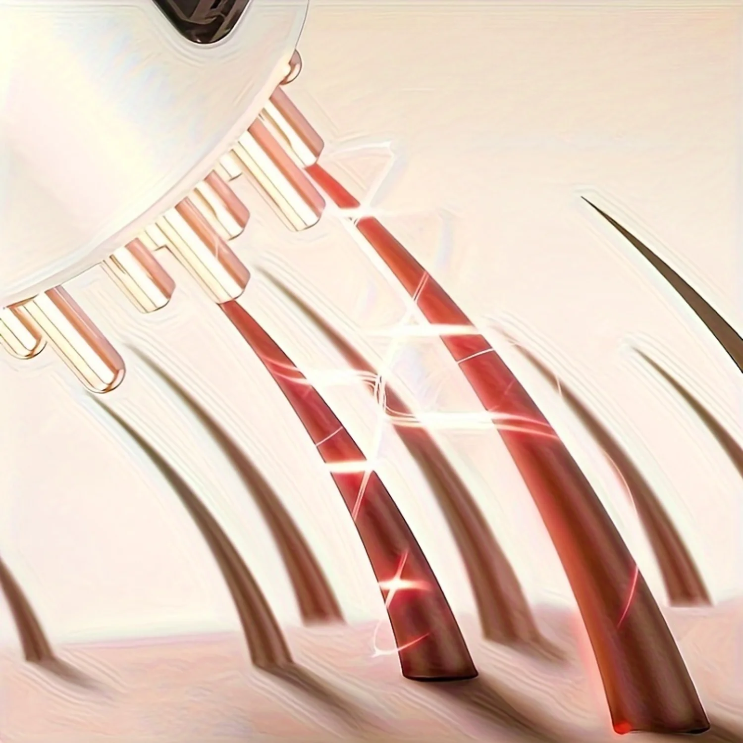 1pc  Scalp Applicator Comb, USB Head Massager, Scalp Massage Hair Comb, Hair Care Serum Oil Applicator, Scalp Massaging Brush