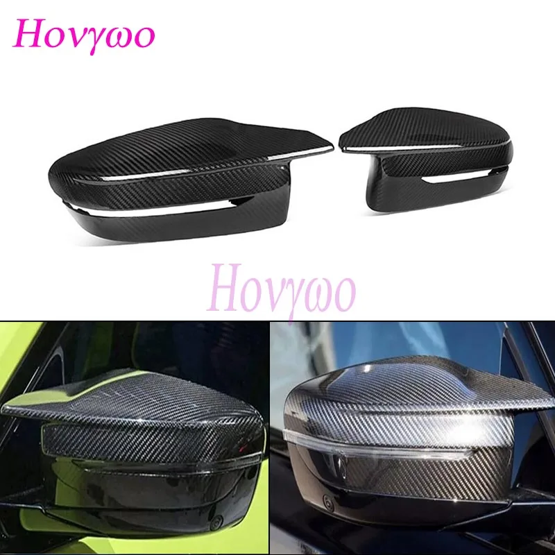 Dry Carbon Replacement Rearview Exterior Side Mirror Cover Caps for BMW M2 G87 M3 G80 M4 G82 G83