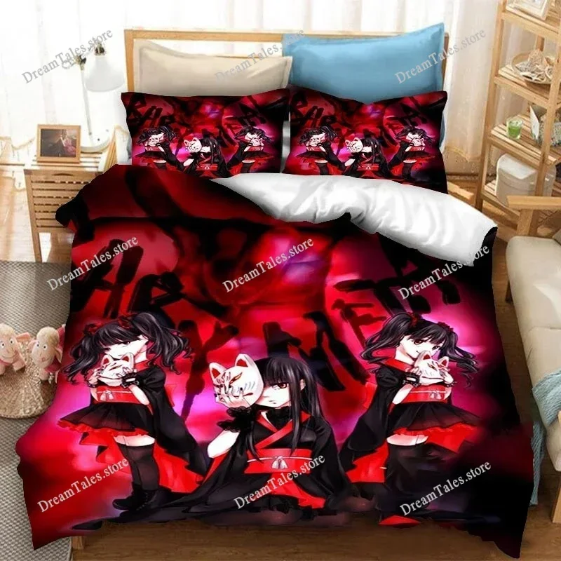 

BABYMETAL Rock Band Bedding Set Duvet Cover 3d Bedding Fashion Design Decoration King Duvet Cover Set Double Bed Set Bedding