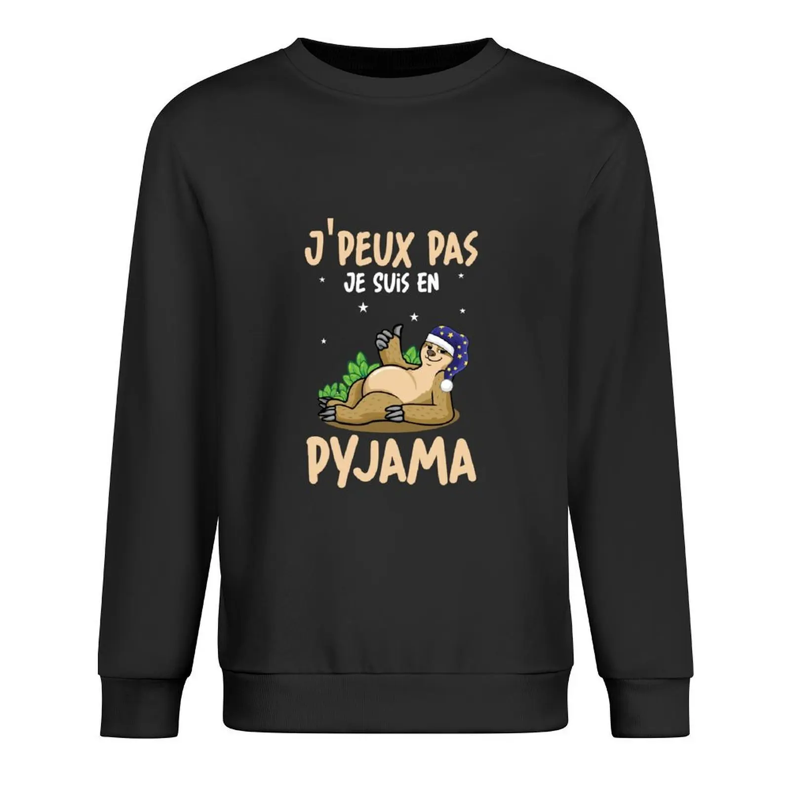 

J'peux pas Je sui en Pyjama Cadeau Drle Paresseux Pullover mens designer clothes anime clothing tracksuits sweatshirts