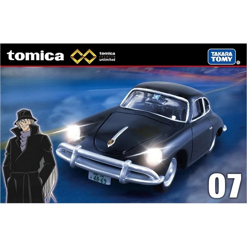 

Takara Tomy Tomica TPU07 Детектив Конан Мультяшная модель автомобиля Игрушки из сплава Литая под давлением металлическая модель для детей Коллекция Орнамент