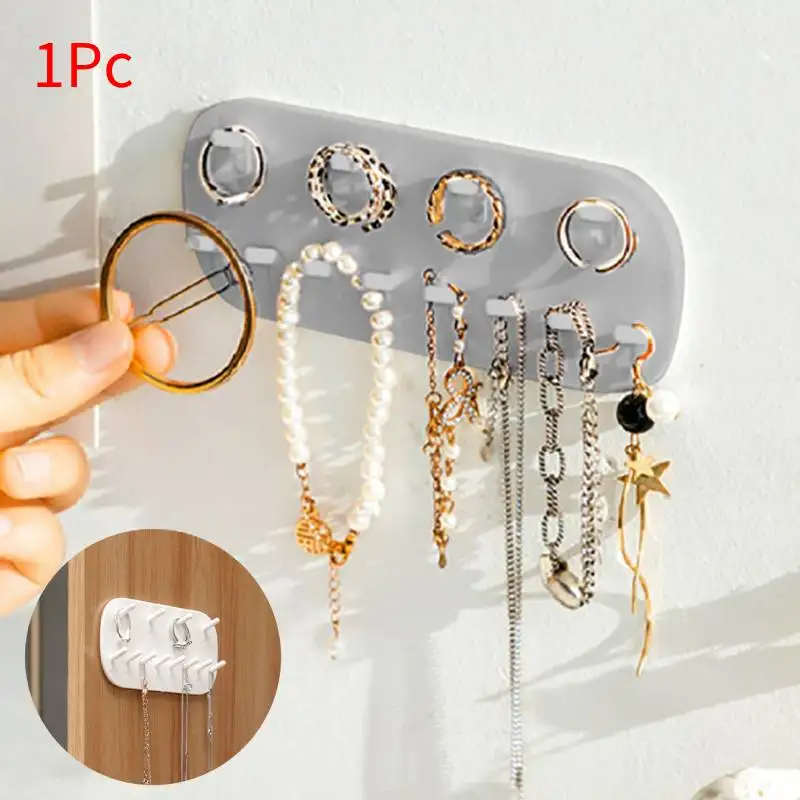 1PC Hook Wall Hanger Storage Jewelry Storage  Jewelry Display Jewelry Hooks Holder Storage Organizer Ring Necklace Hanger