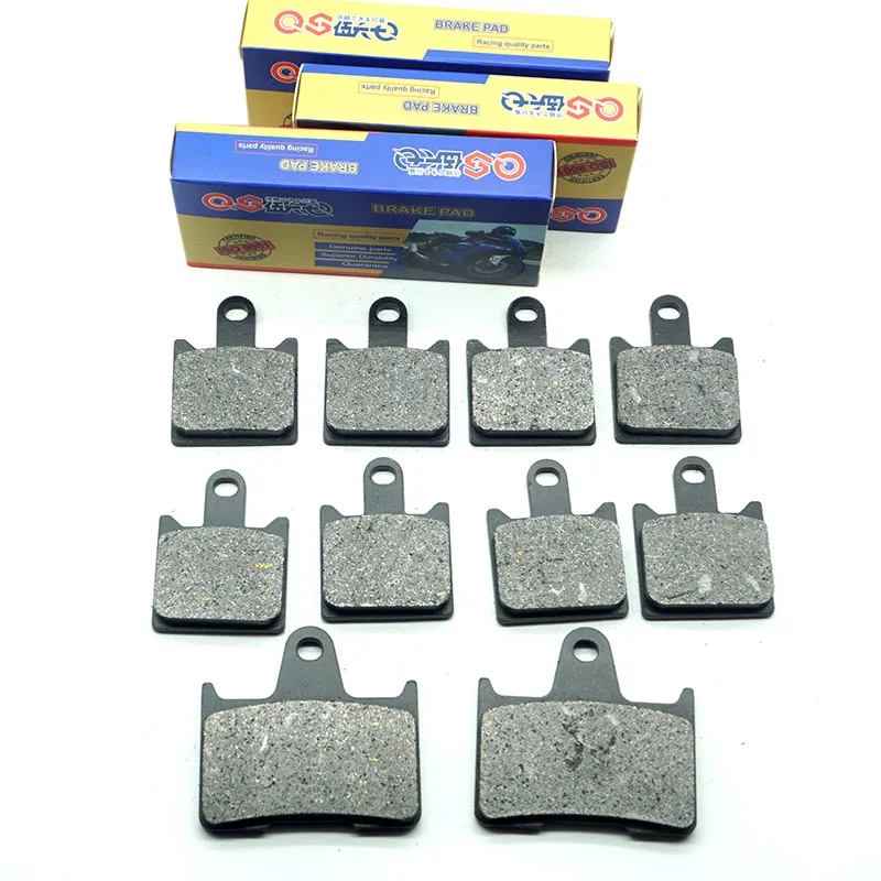 Motorcycle Front Rear Brake Pads for KAWASAKI ZX1400 Ninja ZX-14R ABS 2012-2019 Special Edition ZZR1400 ABS 2006-2011 ZX-14