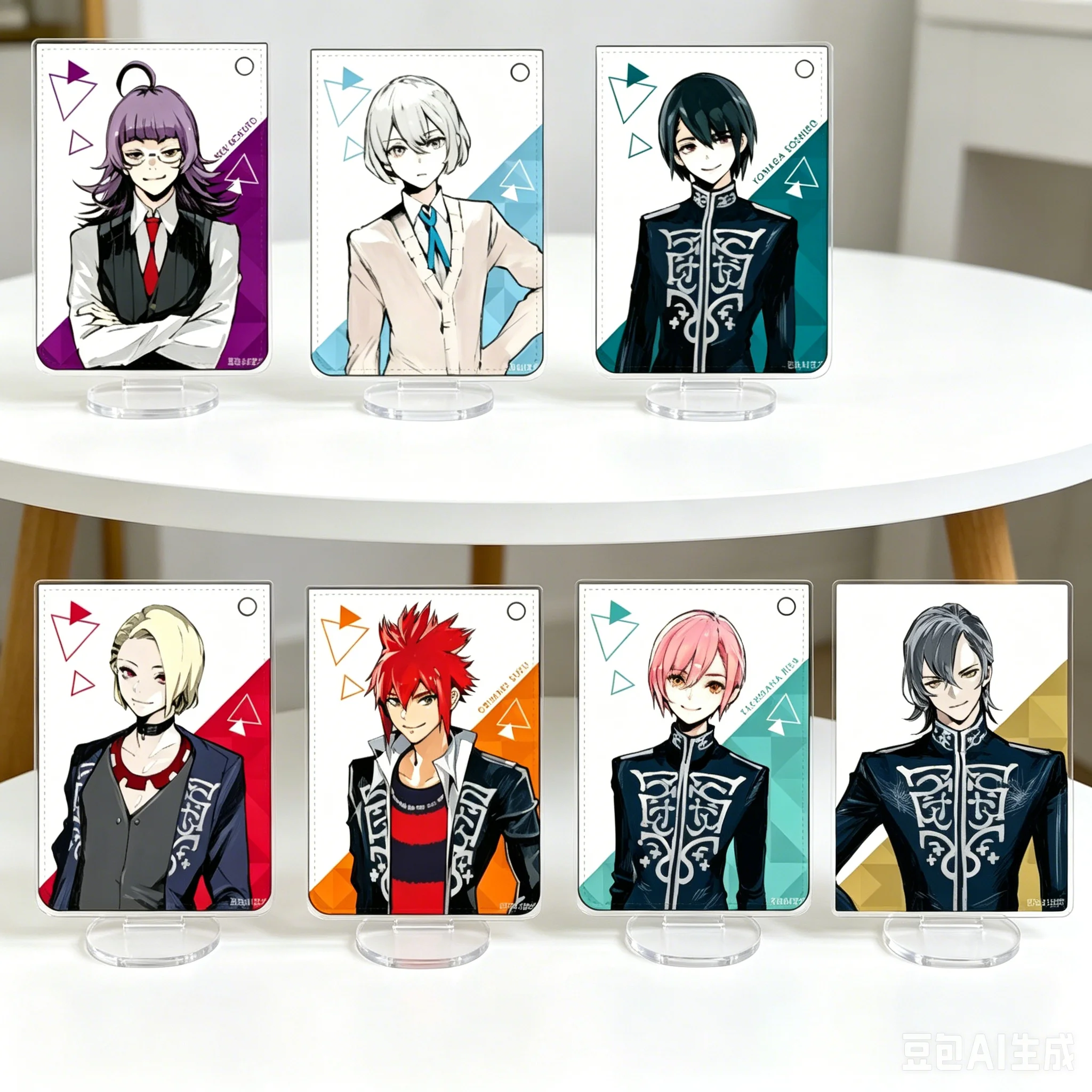 Anime Acrylic Stand Model JACK JEANNE Bookshelf Decoration Lovely Products High Definition Images As A Gift For Fans Keychain