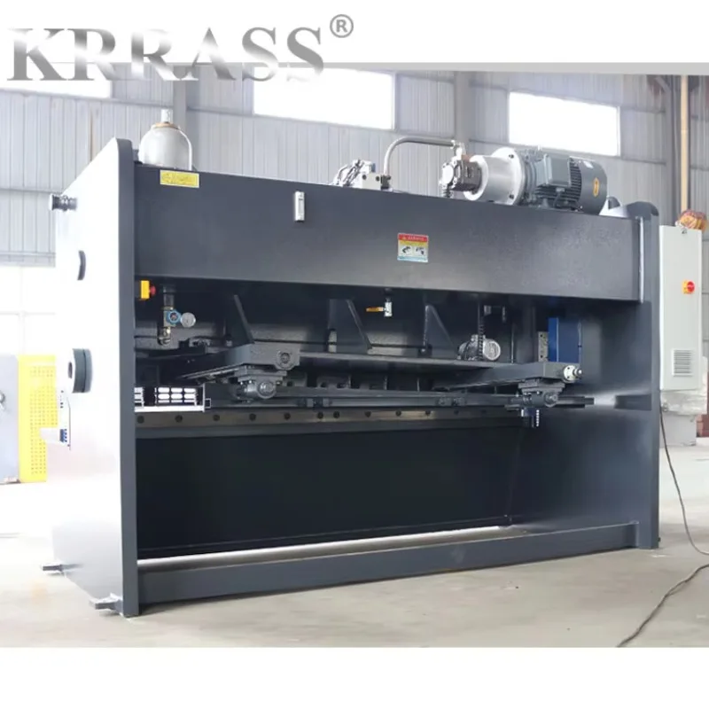 

QC11K Y-16X3200 16X2500 Hydraulic Guillotine Shearing Machine | Guillotine Shears From KRRASS Sheet Metal Cutting