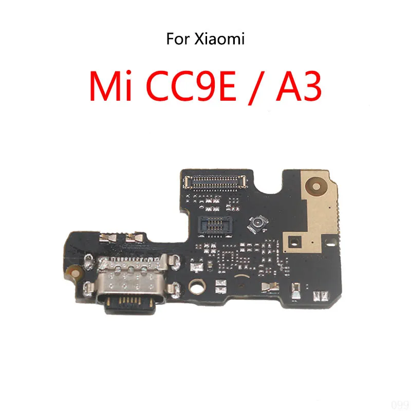 USB Charge Dock Port Socket Jack Connector Flex Cable For Xiaomi Mi CC9E / Mi A3 Charging Board Module