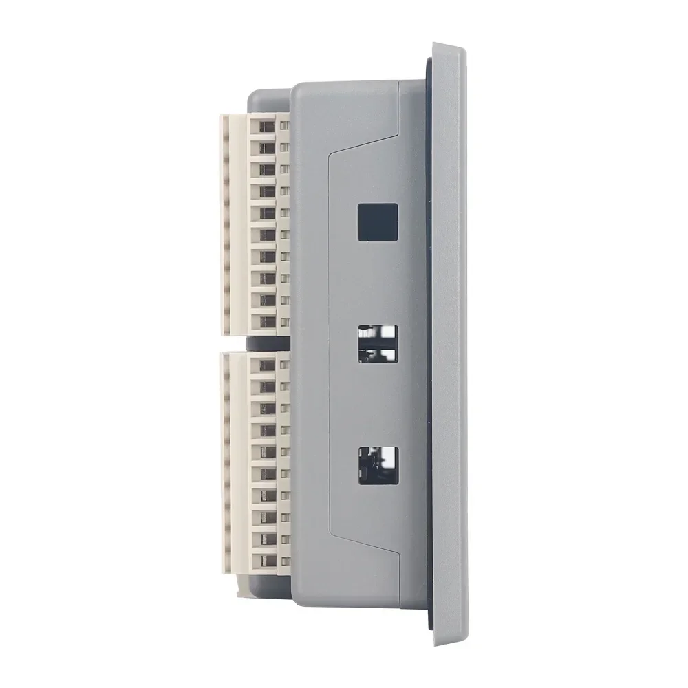 Amsamotion 4.3 “Polegada ethernet tudo-em-1 monitor ethernet hmi S7-200 inteligente plc 8di 8do 4ai 2ao controlador tela de toque 2pt100