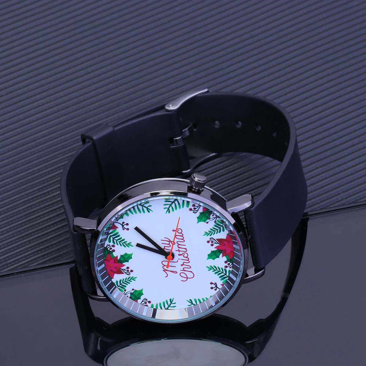 

Letter Wreath Watch Durable Quartz Fashion Cartoon Charm Increasing Christmas Student