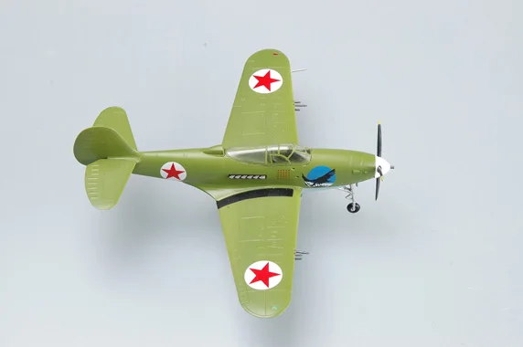 Easymodel 36323 1/72 USAF P-39N Major V.F. Sirotin of Soviet Air Force Finished in 1944Military Static Plastic Model Collection