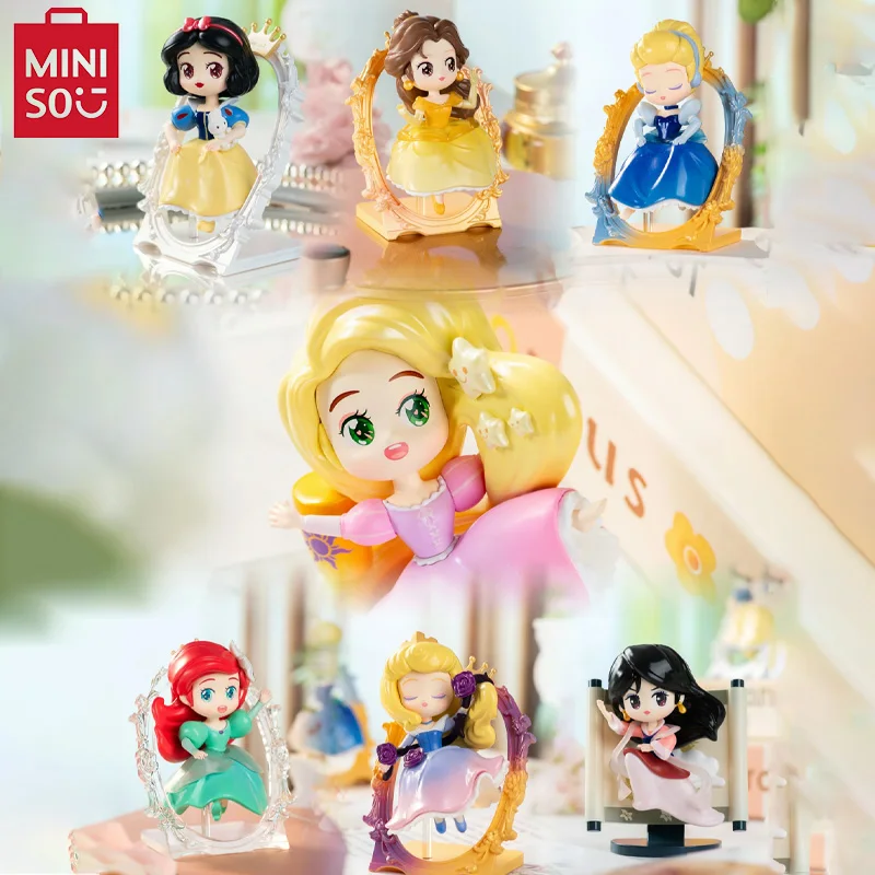 Disney Blind Box Cute Princess Chase A Dream Series Figurki akcji z anime Niespodzianka Zgadnij Pudełko Model kolekcjonerski Zabawki Ozdoba Prezent