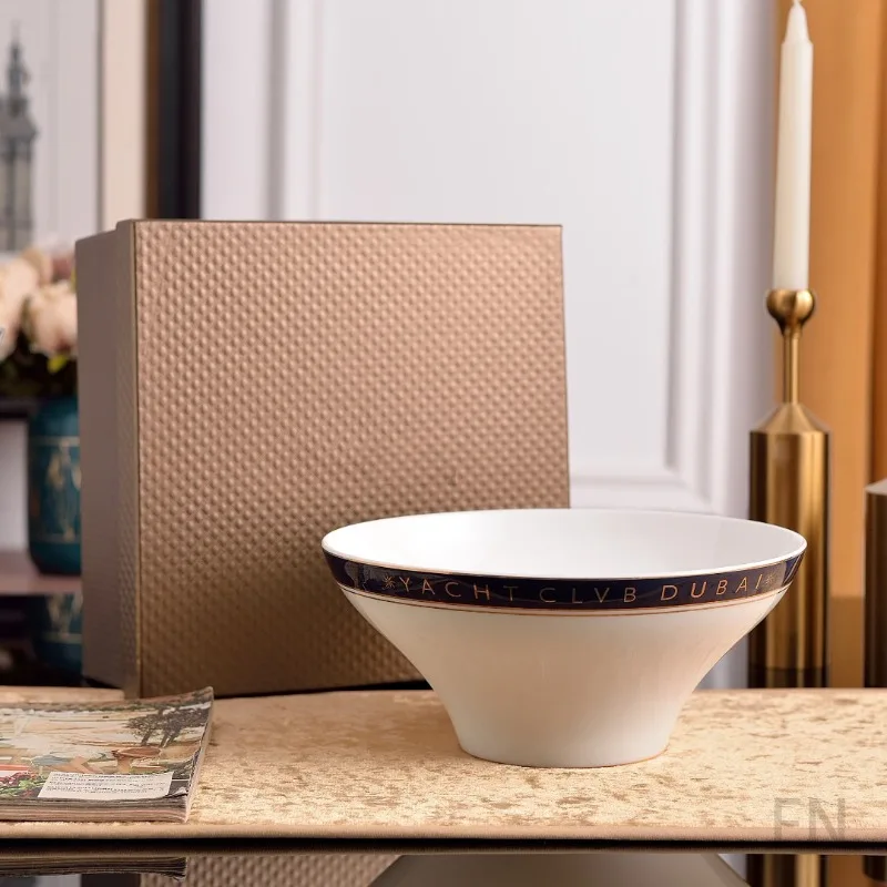 أطباق أطباق على شكل عظمة صينية للاستخدام المنزلي وأكواب إسبرسو للخدمة اليومية #2