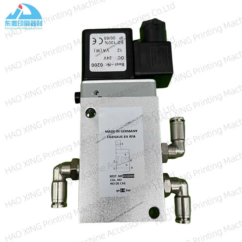 

Printing Machinery Parts Solenoid Valve 00.580.2291 for Heidelberg Printing Machine Accessories Solenoid Valve With High Quality
