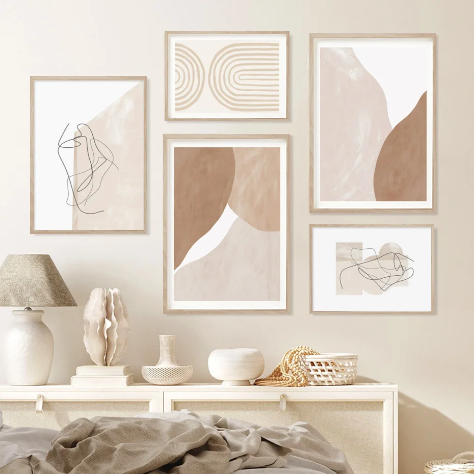 Abstract Boho Beige… - image