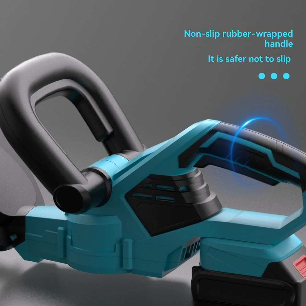 

21V Lithium Electric Hedge Trimmer Dual Blade Garden Tool