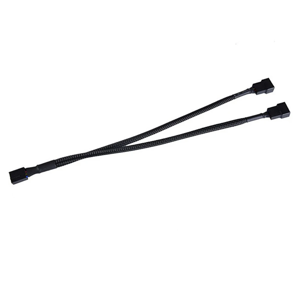 

4pcs 4 Pin PWM Splitter Cable 4 Pin PWM Female To 3 Pin 4 Pin PWM Adapter Cable for Computer CPU Case Fan Sleeved Adapter Power