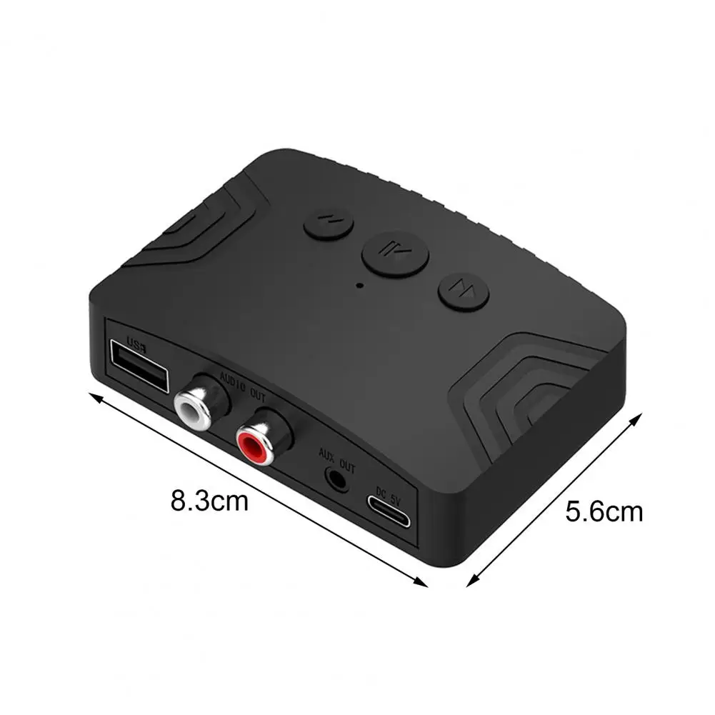 محول صوت لاسلكي مفيد ، قابس وتشغيل من النوع C ، زمن استجابة منخفض ، محول صوت رقمي ، استقبال