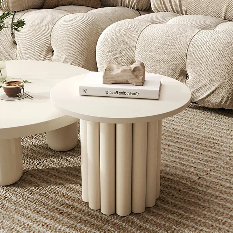 Minimalist Luxury Coffee Tables Living Room Round Home Design Side  Modern Nordic Muebles Para El Hogar Interior Decoration