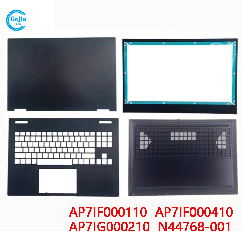 NEW Laptop Lcd Back Cover Case/Front Frame/Bottom Case For HP OMEN 9 10 16-U 16-WF 16-WD 16T-WD 16-XD TPN-C167 AP7IF000110 410