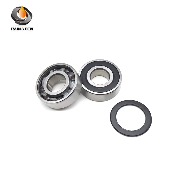 2PCS 6203RS CB 17X40X12 mm Hybrid Ceramic Bearing  ABEC-7 Industry Motor Spindle 6203HC Hybrids Si3N4 Ball Bearings 3NC 6203RS