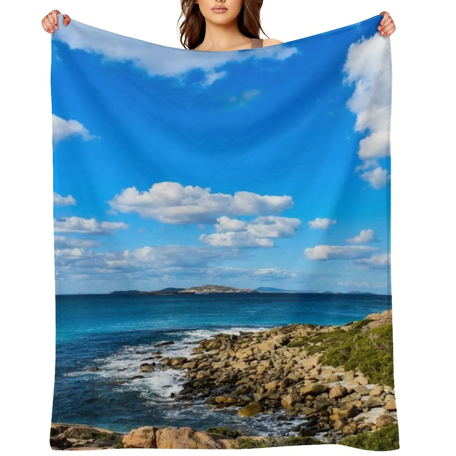 Australian Beach Throw Blanket Beautifuls Winter beds Nap valentine gift ideas wednesday Blankets For Bed Blankets