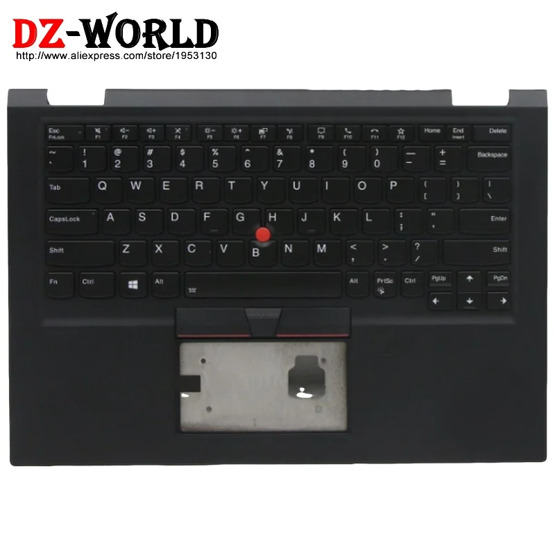 

For Lenovo Thinkpad X13 Yoga Gen 1 G1 Keyboard Upper Case Palmrest Shell Cover Black 5M10Y85856 5M10Y85839 5M10Y85842