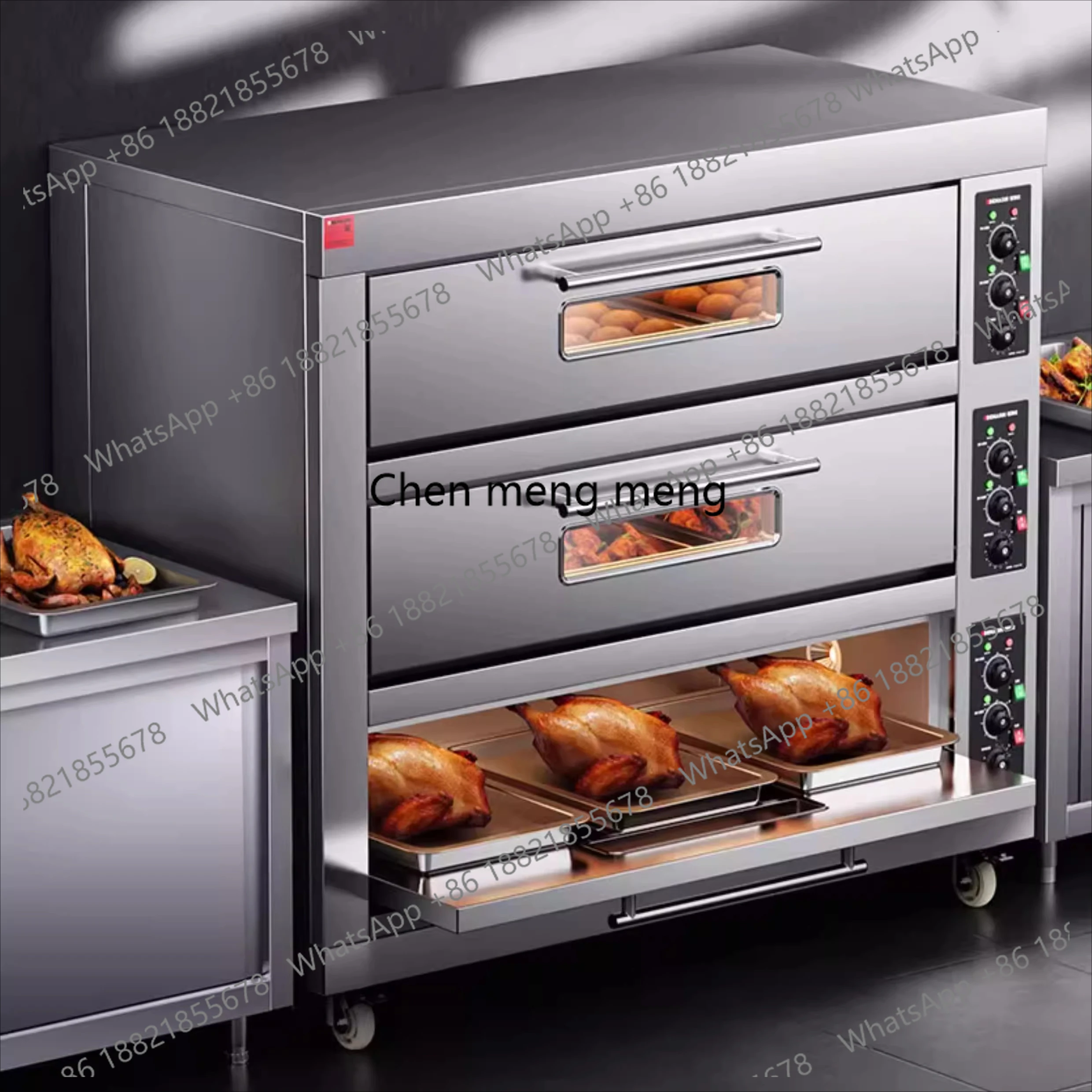 

Commercial oven large open-plan oven baking cake shop oven three-layer nine-plate DMS-DKX-309J-J1