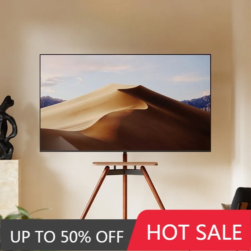 Wood TV Stand Holders Bedroom TV Supports Aesthetic Living Room TVs Display Shelf Multifunctional Monitor TVs Organizer Shelves