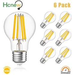 Ampoules A19 Led Bulb E27 220V Dimmable 9W High Lumen 1050LM Warm White Vintage Clear Replace Night Light Indoor Filament Lamp