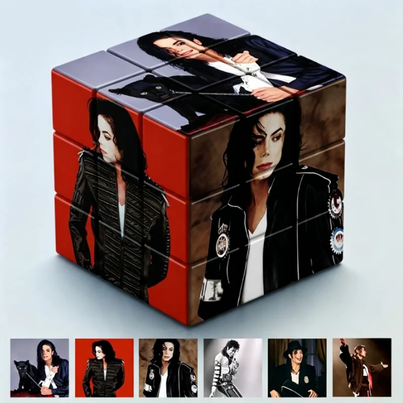Michael Jackson - Student toy of a three-layer Rubik's Cube with a high-quality appearance, as a gift for relieving stress. - view 5