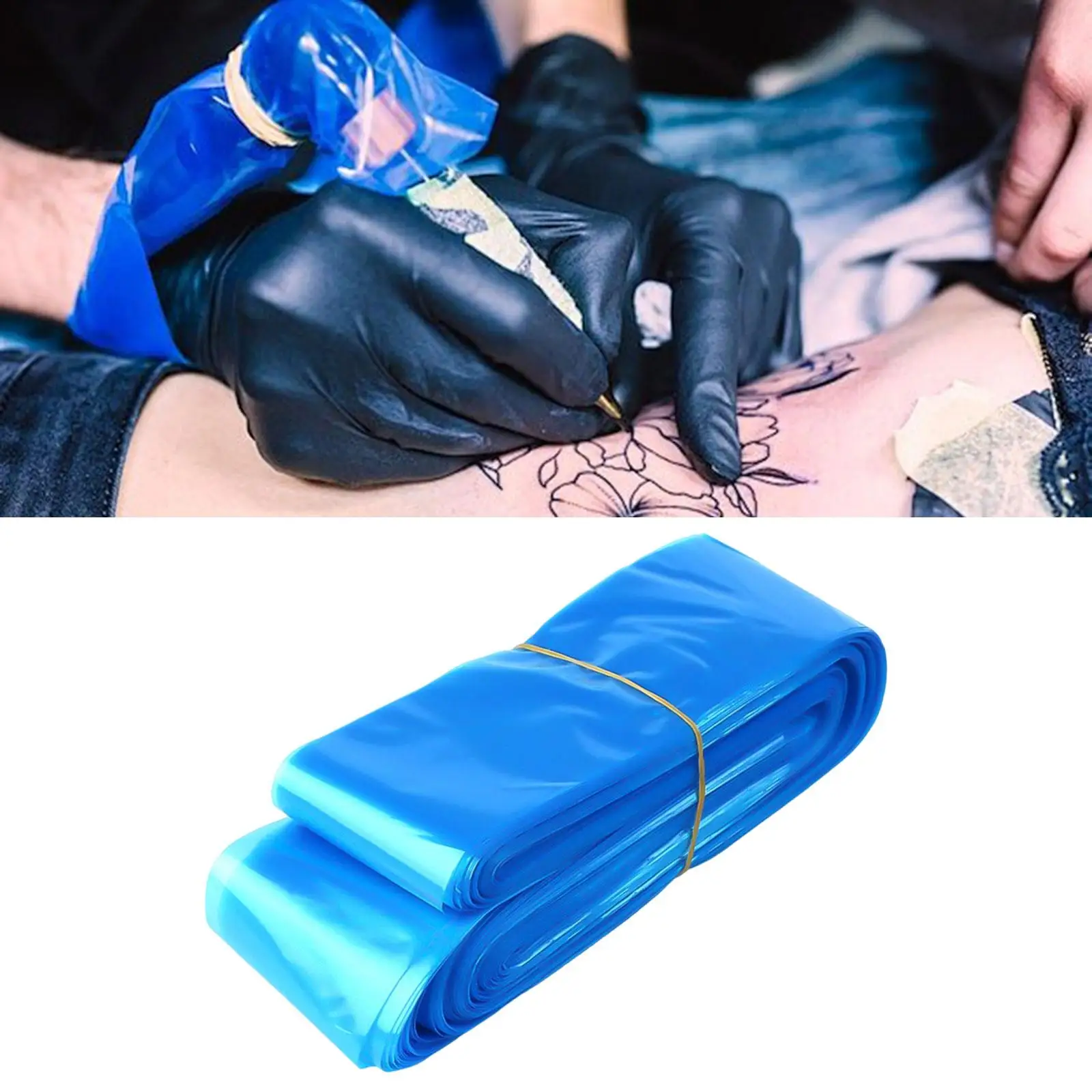 

125 Pieces Tattoo Clip Cord Covers Dustproof Protection Bags Disposable