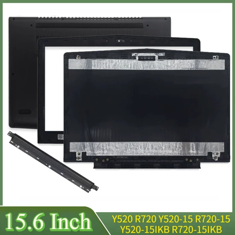 

Чехол для ноутбука 15,6 дюйма для Y520-15IKB R720-15IKB Y520-15 R720-15 Y520 R720, задняя крышка ЖК-дисплея, передняя панель, упор для рук, нижняя часть корпуса