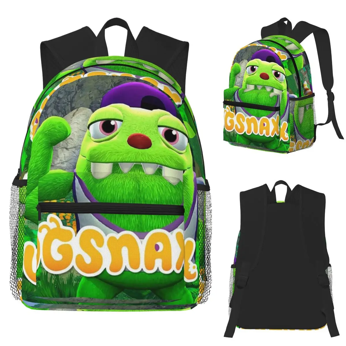

Bugsnax Bug Pack Fan Art Kinda Bug Студенческий рюкзак Школьная сумка Походный дорожный рюкзак для мальчиков и девочек Модная сумка для книг Сумка на плечо