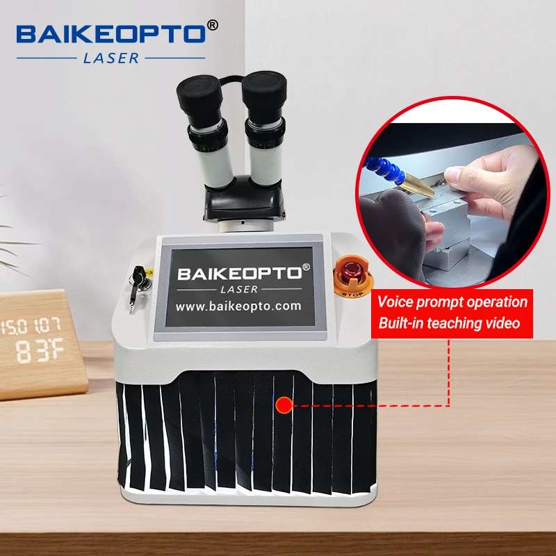 High Precision YAG Laser Welder Portable Design Fine Spot Soldering for Gold Silver Copper Alloy Hand‑Made Jewelry Projects