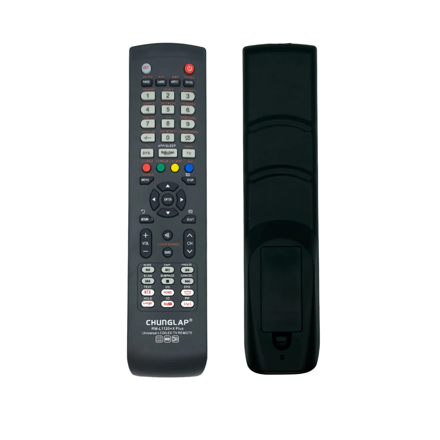 Universal TV Remote Control Controller for Akira for Aoc for Elenbreg for Supra for Panasonic for Prima for Daewoo and Many Bran