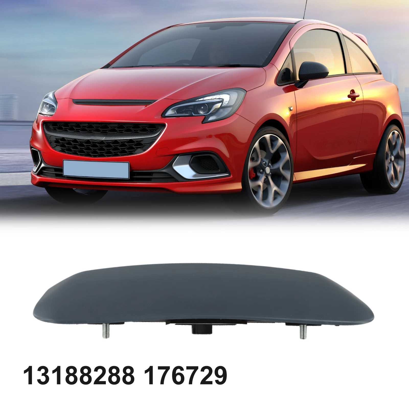 

Replacement Handle Tailgate Trunk Handle Sturdy ABS Plastic Material Vehicle Repair Car Maintenance For Opel Corsa D