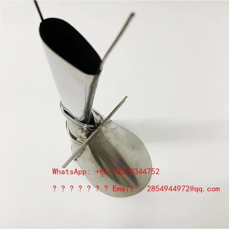 Vertical Packing Machine Accessories Stainless Steel Receiving Hopper for Bag Making Machine 3-side 4-side Back Seal
