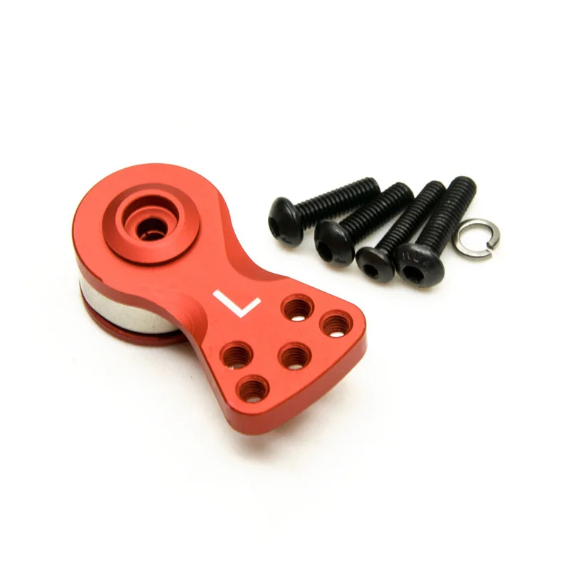 

25T Teeth Tooth Half Servo Arm Horn for 1/8 1/10 RC Car Boat FUTABA///ACOMS//AITEC//SAVOX,21mm Red