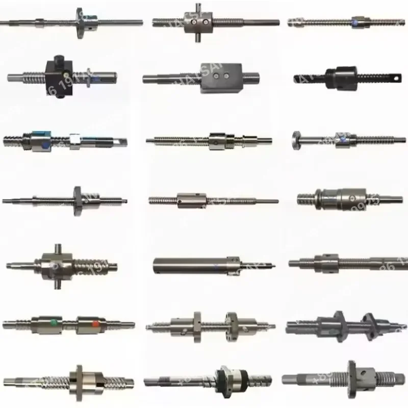 OEM Custom Lead Screw Rod Left and Right Hand Thread Ballscrew SFK0802 SFK1202 SFK0601 Miniature Cnc Linear Motion Ball Screw