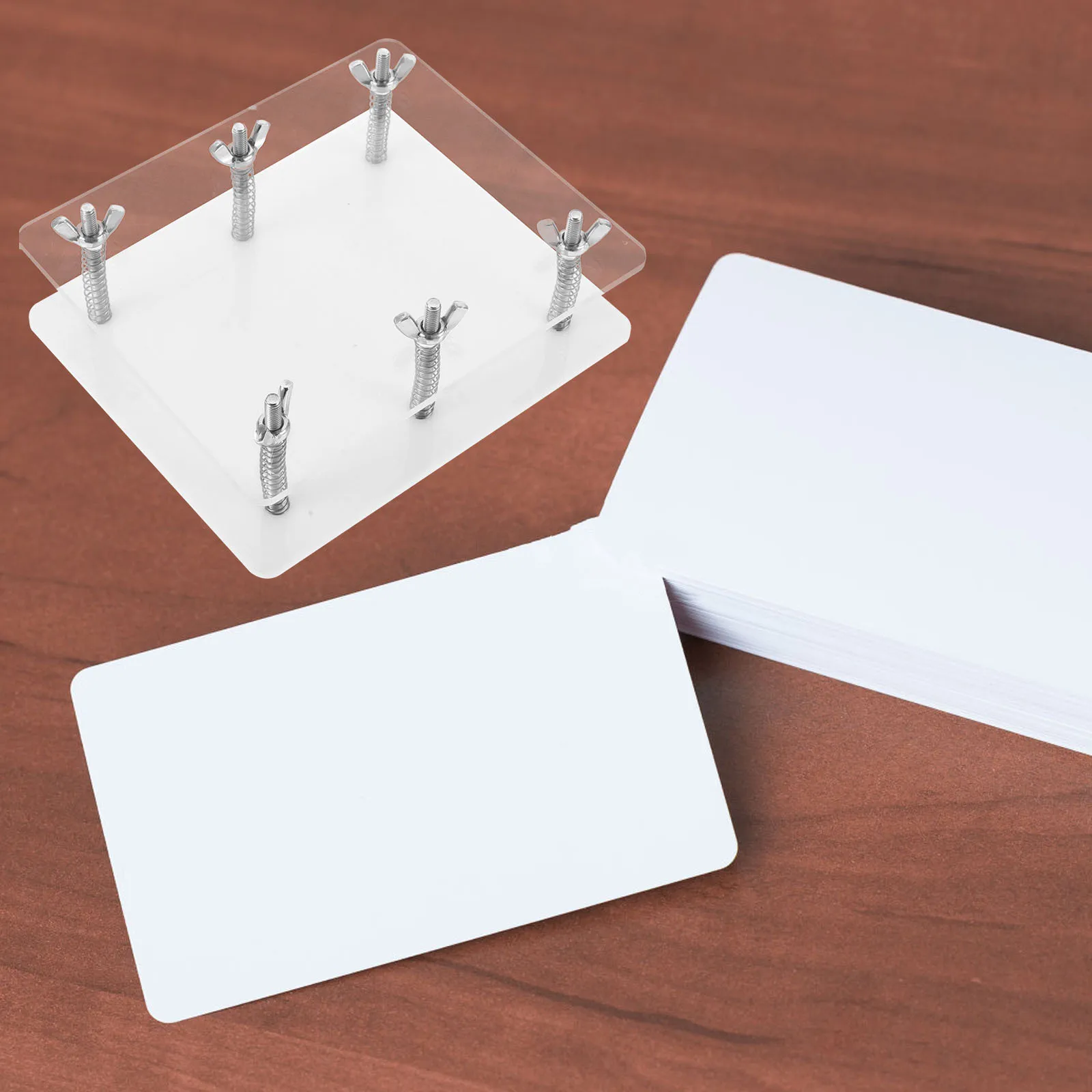 

Card Flatten Tool Practical Card Pressing Device for Game Cards Home Supplies for Enthusiasts and Collectors Press Device