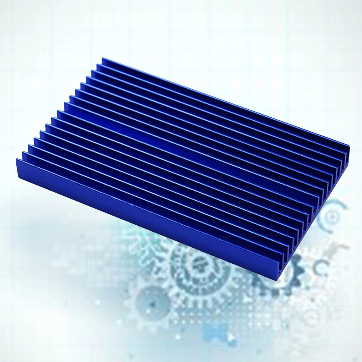 

Aluminum Heat Sink Radiator for PCB IC Chip Lightweight Plate High Performance Thermal Pad Dissipation Block Notebook Cooler