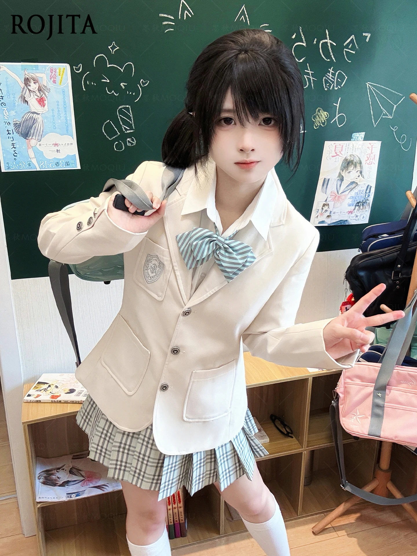 

Apricot Color Suit Autumn JK Uniform Suit Japanese Style College Style Original Design Jacket Women 2025 Autumn New Top