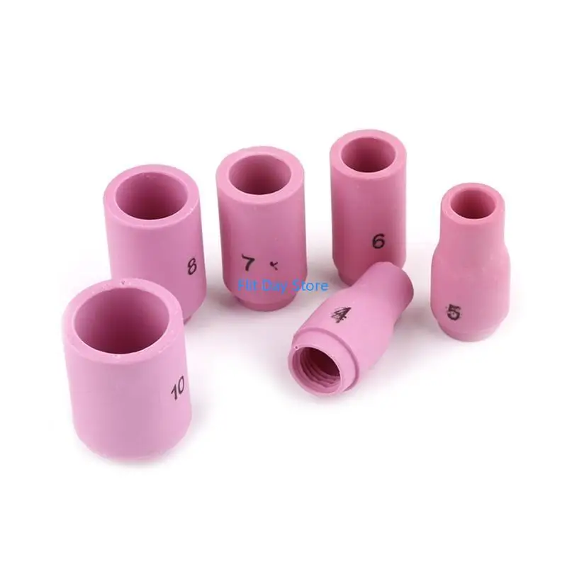 F92C 46pcs Tig Tig Torch Torch Custor Collet Body Massion Gas Lens Sr Wp9 20 25