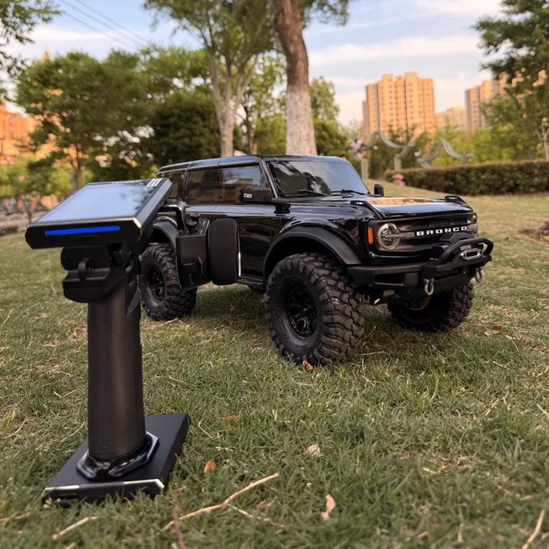 Traxxas TRX-4 RC Car Bronco Electric Rock Crawler Модель внедорожника с дистанционным управлением — идеальный подарок для детей и взрослых