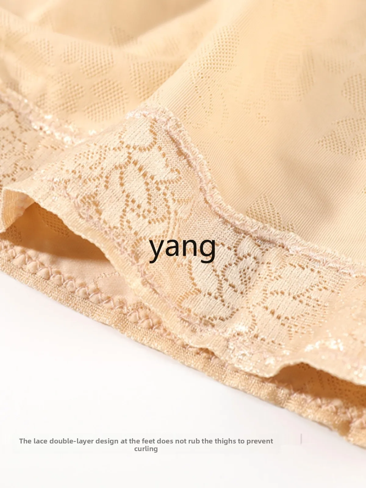 LMM pantaloni di sicurezza a vita alta anti-luce da donna estivi in pizzo sottile seta ghiaccio leggings senza cuciture