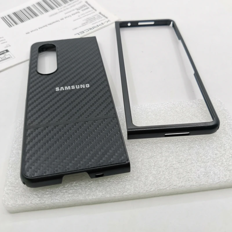 Carbon Fiber Case for Samsung Galaxy Z Fold 7 6 5 4 3 2 1 Fold6 Fold5 Fold3 Fold2 Fold1 Case Ultrathin PC Back Protective Cover - Image 4