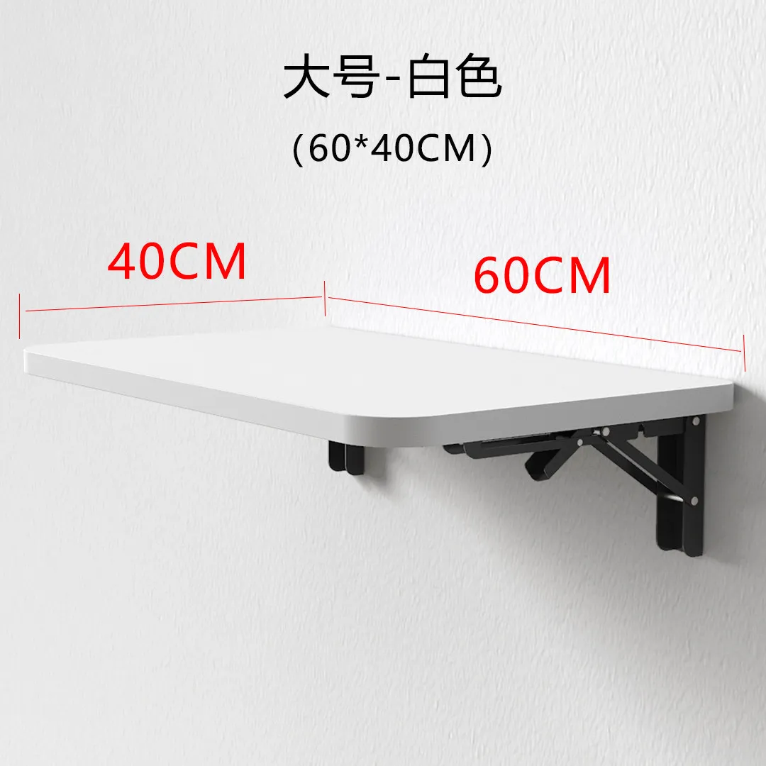 Wandgemonteerd bureau Opklapbare houten planktafel voor kleine appartementen Ruimtebesparend computerbureau Minimalistisch wandbureau voor thuiskantoor