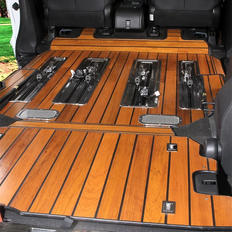 

2020 Luxury Style Car Styling Carpet Cover Car Wood Flooring Mat