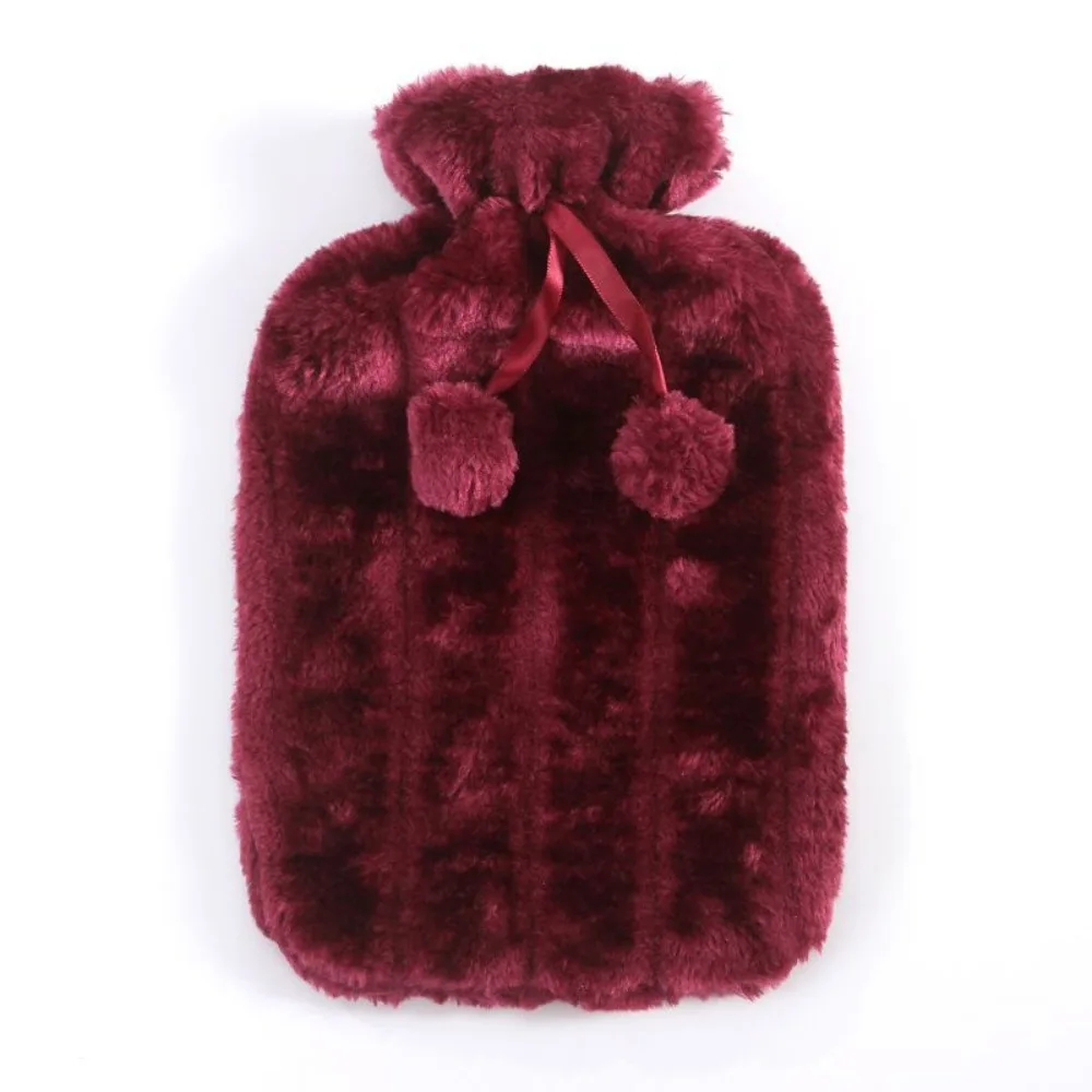 Removable Hot Water Bottle Cover Cold-proof Explosion Proof Plush Covering Washable Warming Products Protective Case