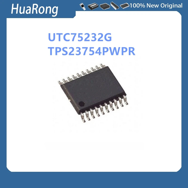 New 10Pcs/Lot UTC75232G UTC75232 75232G TPS23754PWPR TPS23754PWP TPS23754 23754