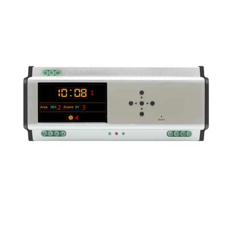 Touch Screen Intelligent Hotel Room Light Indoor Light Dmx512 Control Management Switch System with RCU